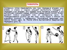 Обучение технике игры в баскетбол, слайд 36