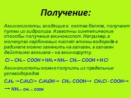 Аминокислоты, слайд 4