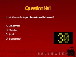 Тест «Halloween» What do we know about it?, слайд 3