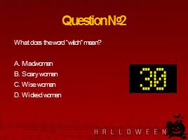 Тест «Halloween» What do we know about it?, слайд 4