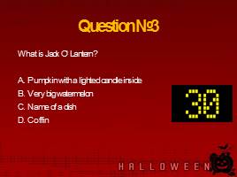 Тест «Halloween» What do we know about it?, слайд 5