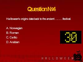 Тест «Halloween» What do we know about it?, слайд 6