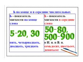 Комплект таблиц по русскому языку «Таблицы по орфографии. 5-6 классы», слайд 25