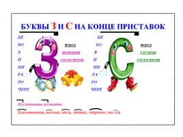 Комплект таблиц по русскому языку «Таблицы по орфографии. 5-6 классы», слайд 7