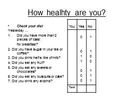 Healthy lifestyle, слайд 13