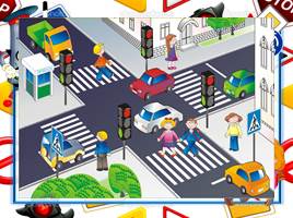 Интеллектуальная игра по правилам дорожного движения для учащихся 5 классов, слайд 10