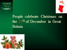 Christmas in Great Britain, слайд 2