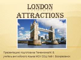 Презентация London attractions