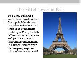 The Eiffel Tower, слайд 2