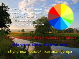 Цветовая символика лирики С. Есенина, слайд 7