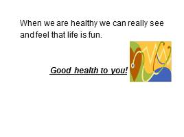 Healthy lifestyle, слайд 12