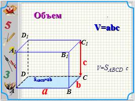 Решение практических задач на вычисление объёма прямоугольного параллелепипеда, слайд 5