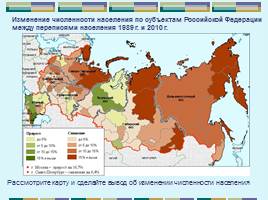 Численность и динамика населения России, слайд 7