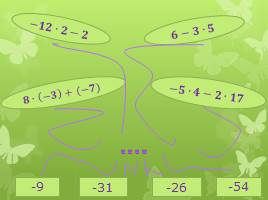 Арифметические действия с рациональными числами, слайд 11