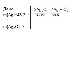 Алгоритм решения задач по химическим уравнениям, слайд 8