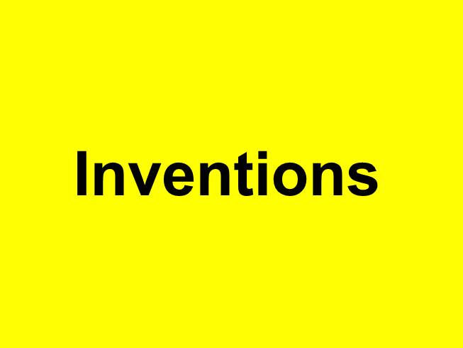Презентация Введение лексических единиц по теме «Inventions»