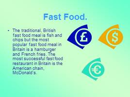 English and American food and meals, слайд 6