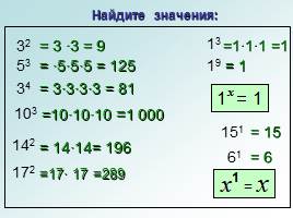 Степень числа - Квадрат и куб числа, слайд 10