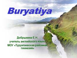Buryatiya, слайд 1