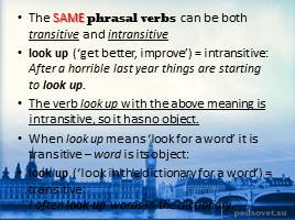 Phrasal verbs, слайд 7