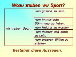 Sport in unserem Leben, слайд 4