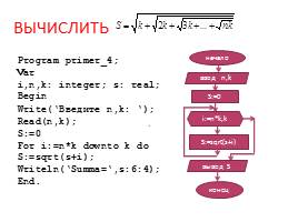 Решение задач по теме «Цикл с параметром» на языке программирования Паскаль, слайд 14