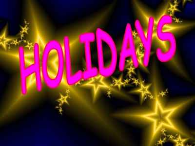 Презентация Holidays