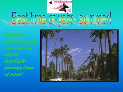 Презентация Best time of year - summer!